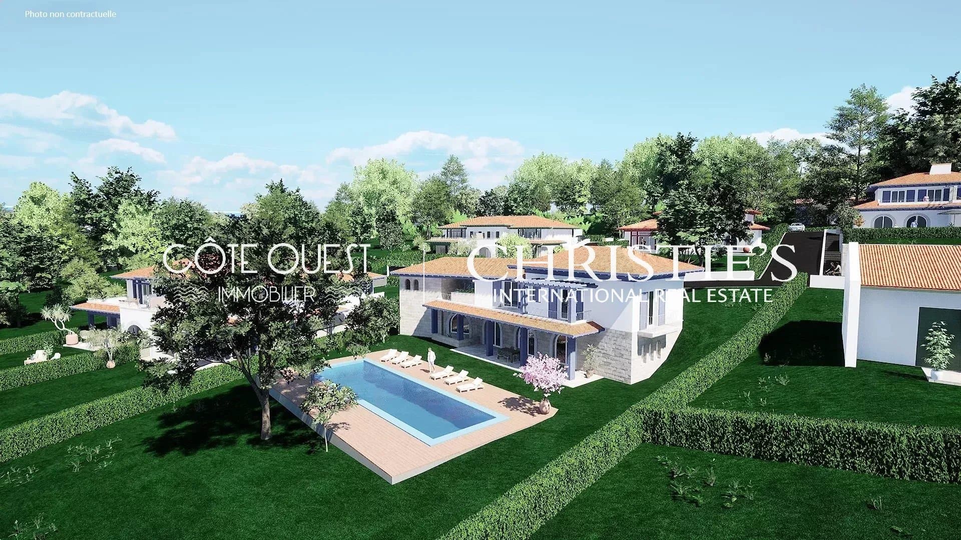 For sale Saint-Jean-de-Luz - 195 sqm villa with swimming pool and Rhune view