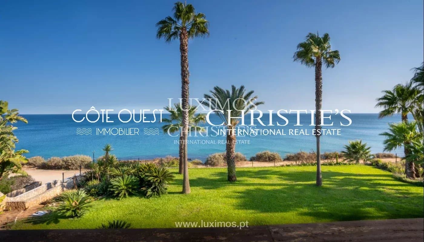 Luxury villa on the first line of the sea, Praia da Luz, Lagos, Algarve