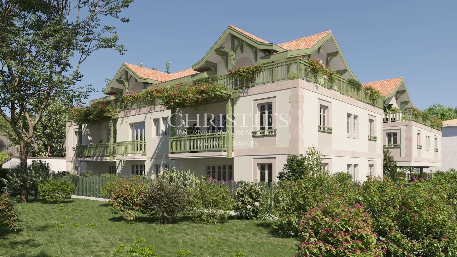 ANDERNOS – BETEY DISTRICT, 2-BEDROOM APARTMENT WITH TERRACE