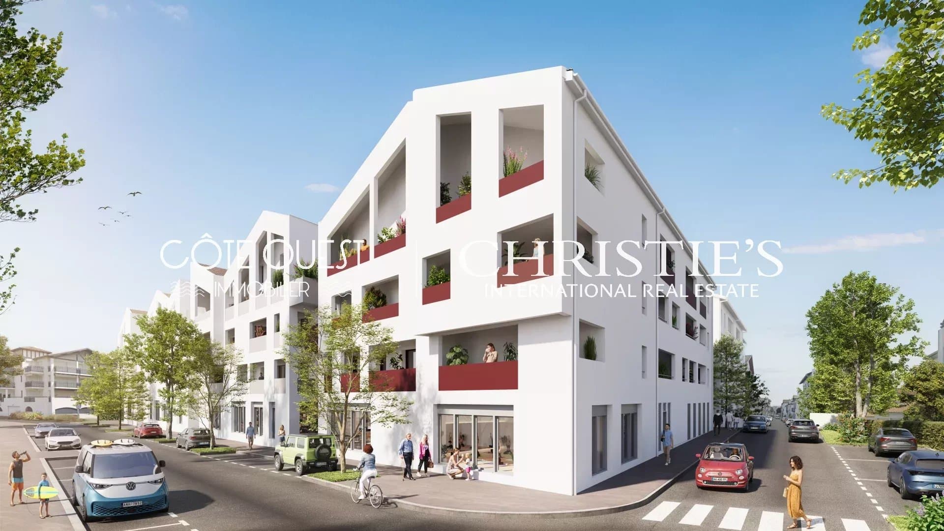 For sale Saint-Jean-de-Luz - New apartment T4 with terrace - Lot C301