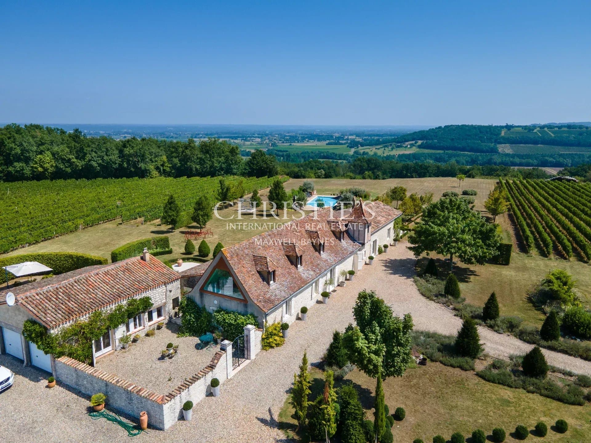 Belle propriété avec vignoble près de Bergerac