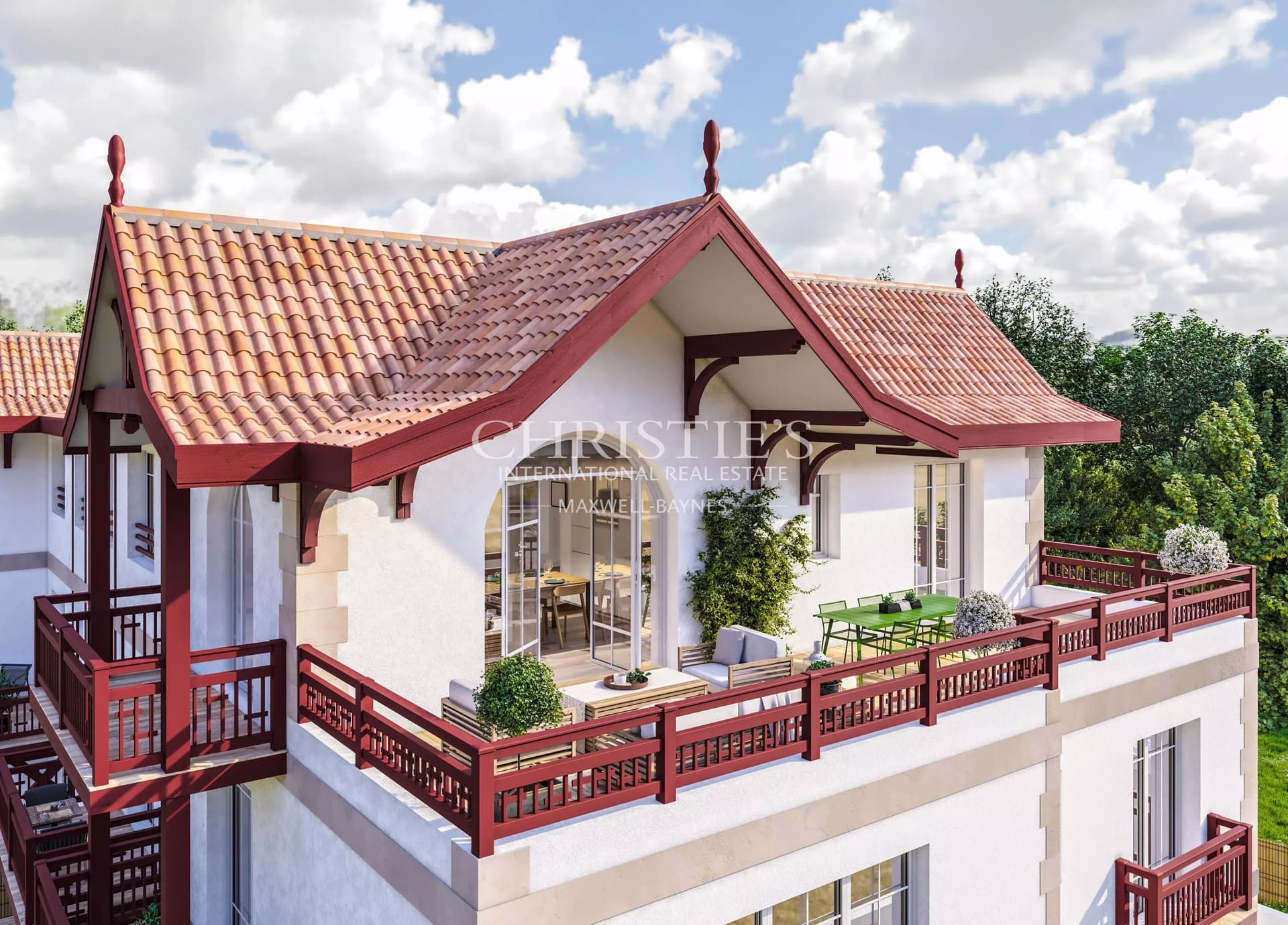 ANDERNOS, QUARTIER PORT OSTRÉICOLE, APPARTEMENT 3 CHAMBRES AVEC TERRASSE