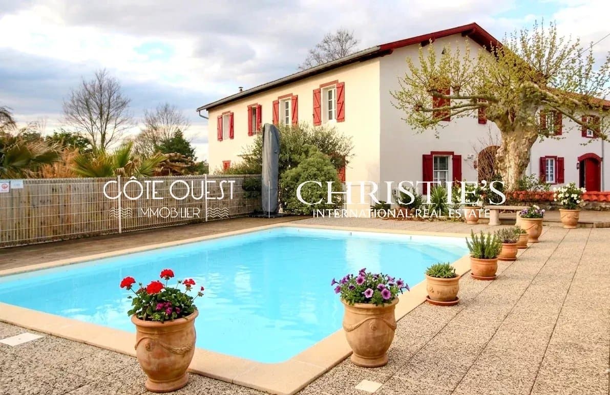 À vendre Labets-Biscay - Ferme avec piscine vue campagne