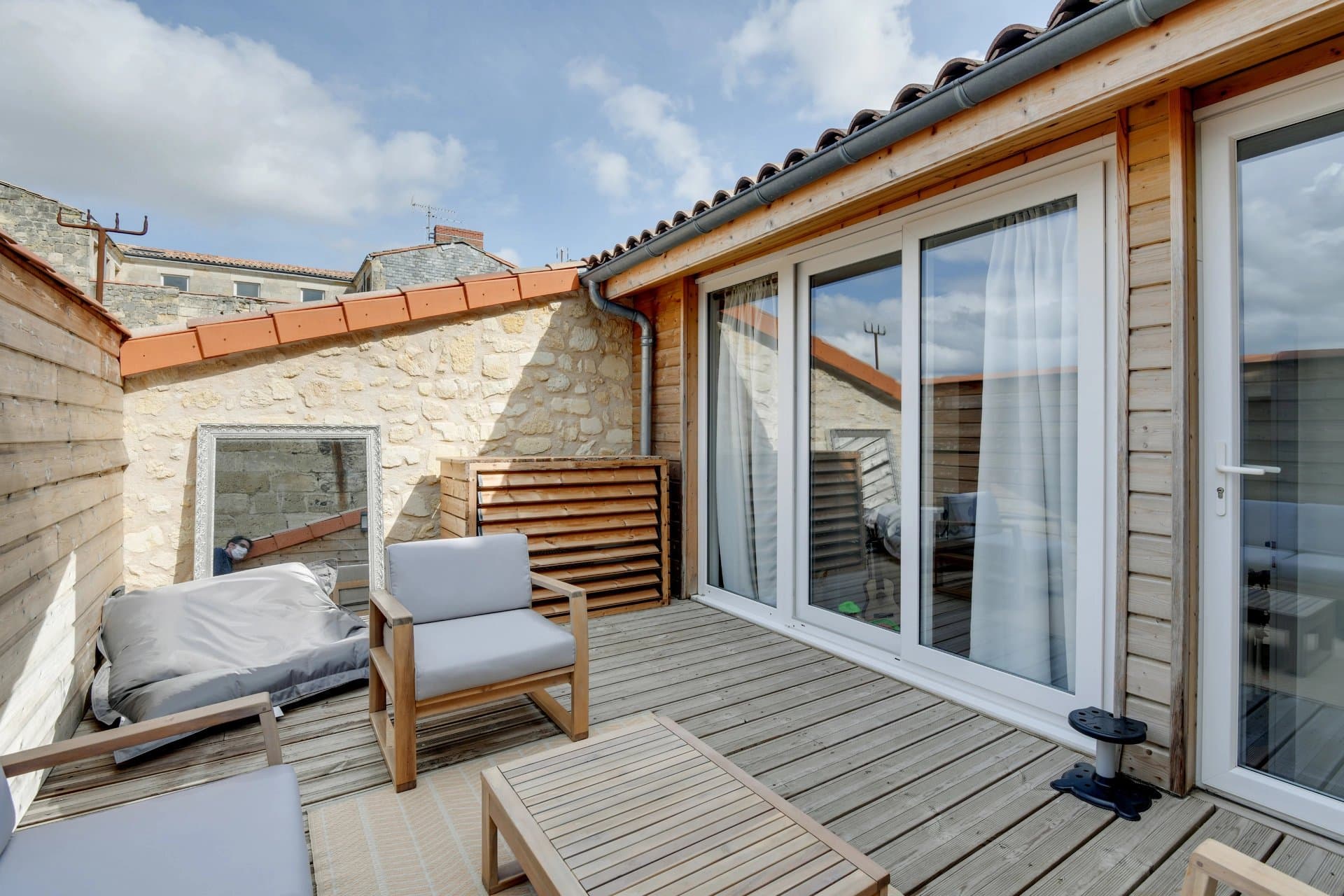 Bordeaux Chartrons - Bel appartement en duplex avec terrasse
