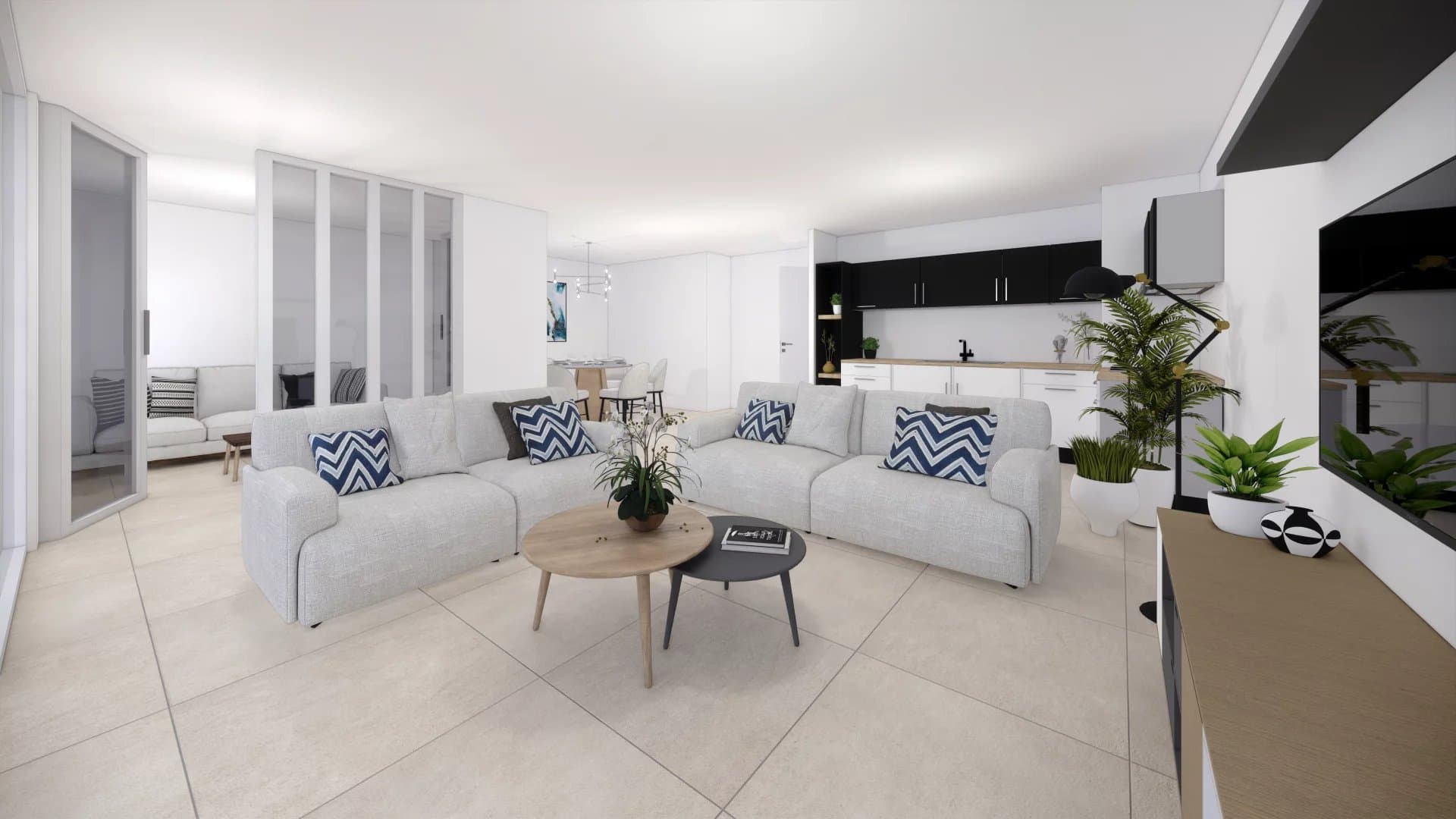 Appartement neuf La Rochelle, 98 m², loggia et parking
