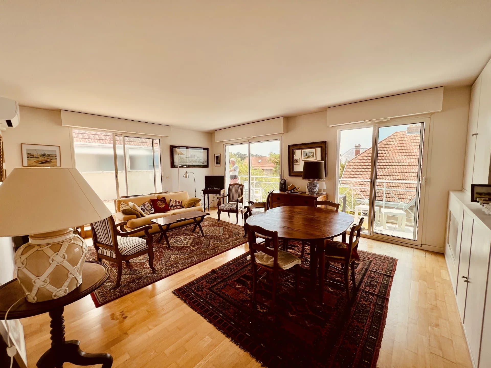 For sale Flat sea view Arcachon centre - 2 bedrooms - Large 40 m² terrace
