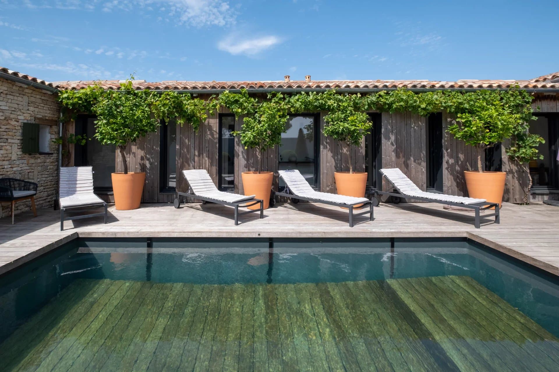 Luxueuse villa en bord de mer
