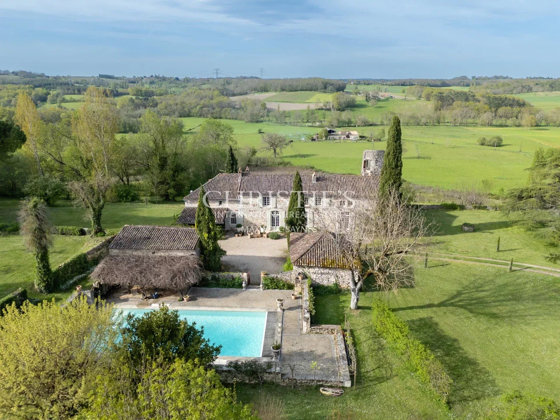 Beautiful property with pool at 30 minutes from Saint Emilion