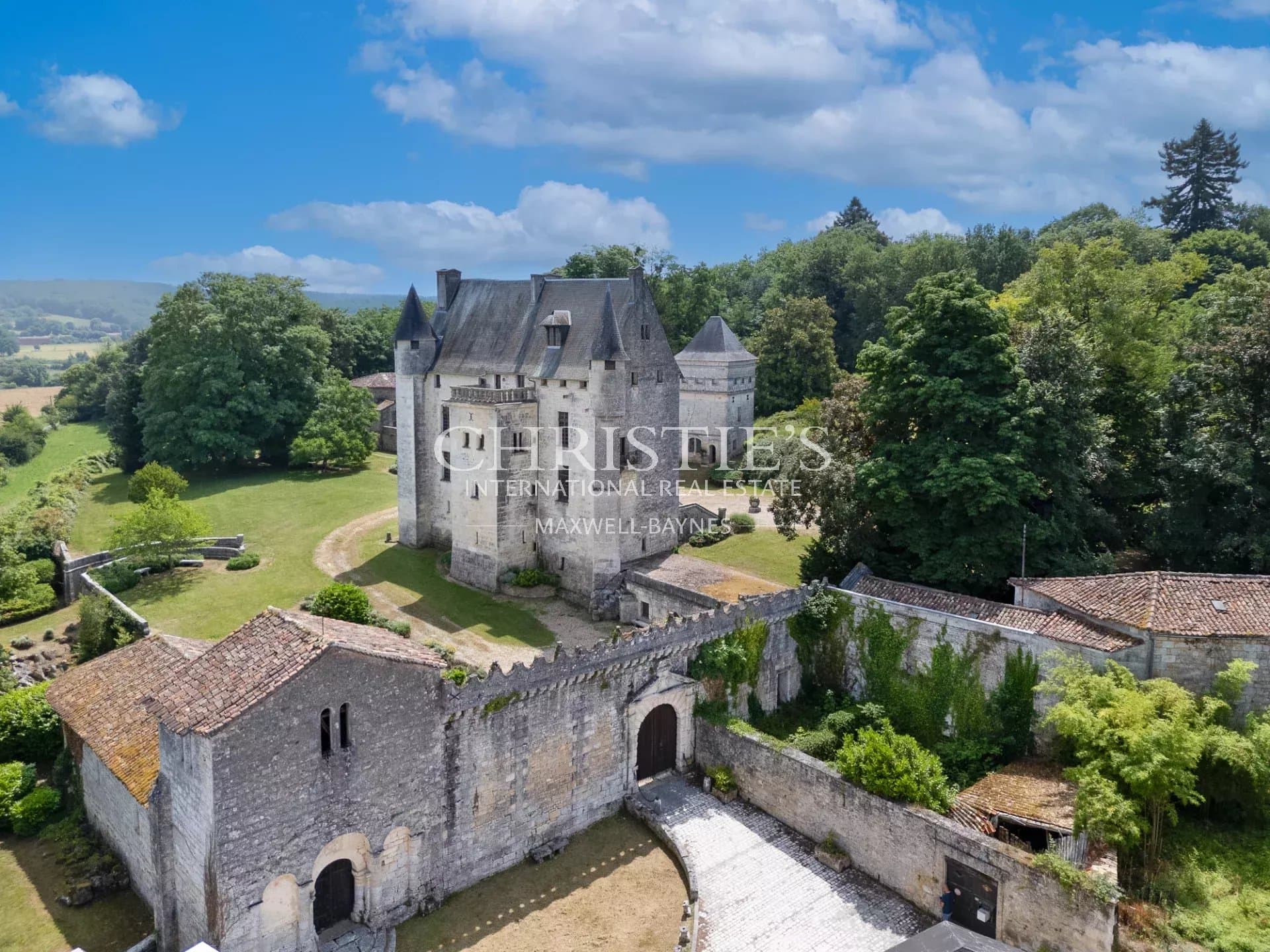 Historic Listed Château with Romanesque Chapel, Outbuildings and Over 56 Hectares of Land