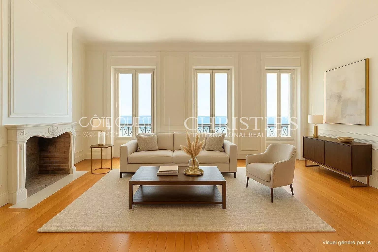 À vendre Biarritz - Magnifique appartement première ligne vue mer