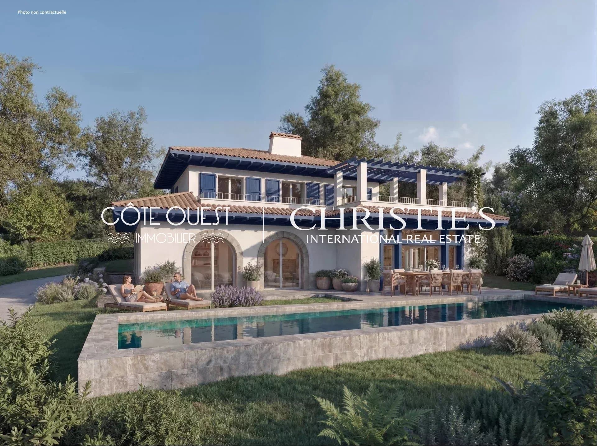 À vendre Saint-Jean-de-Luz - Villa de 207 m² avec piscine et vue Rhune