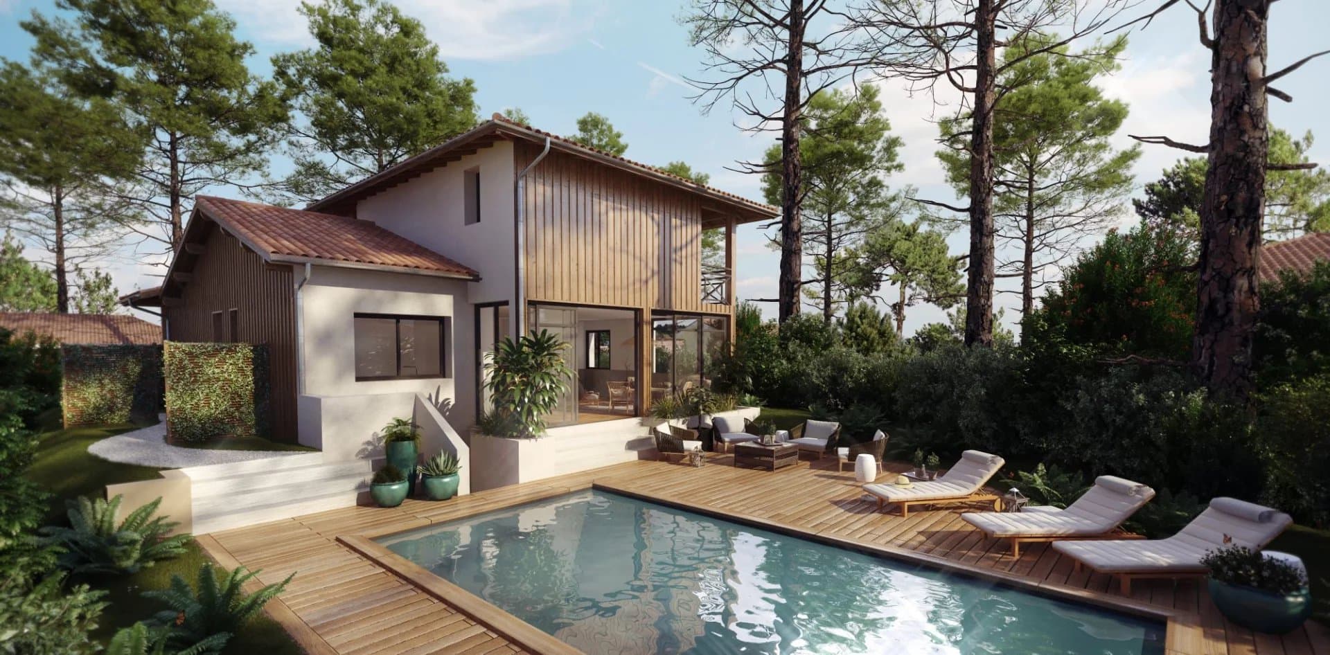 Pyla-sur-Mer - Renovated villa a few step away from the beach
