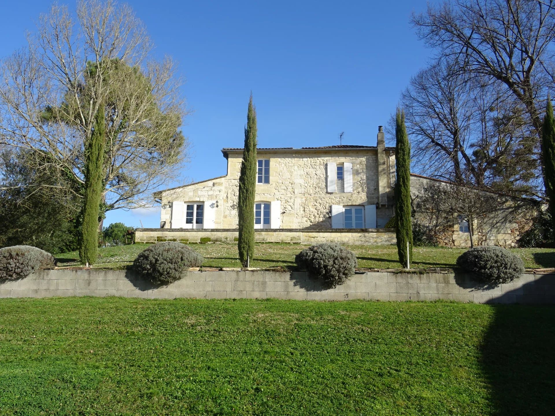 Libourne - superbe maison en pierre avec vue imprenable sur la Dordogne