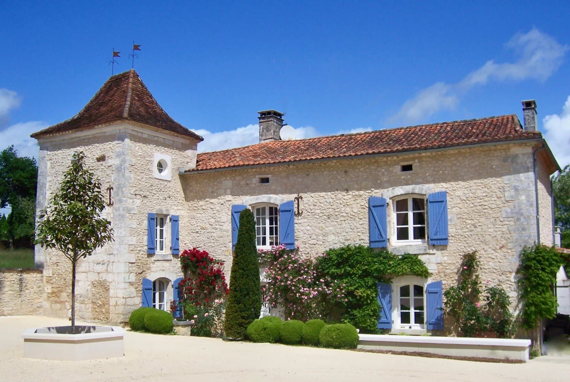 Gem of a Chateau with gite & pool near Brantome Dordogne