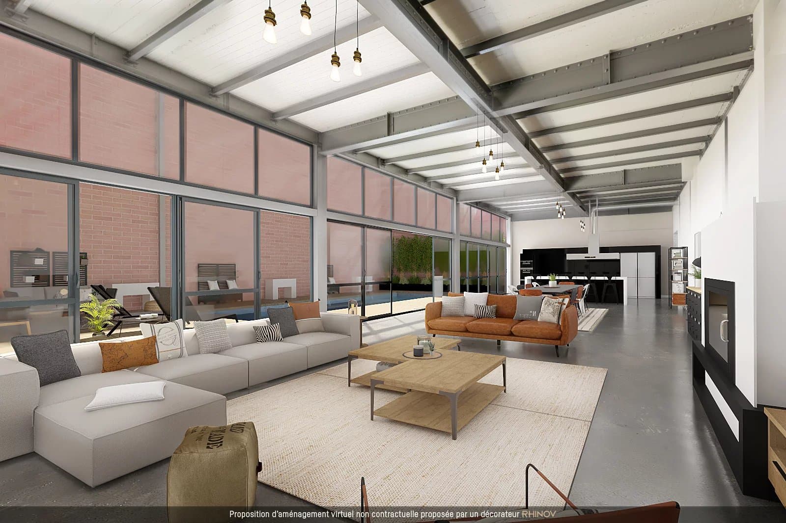 Bordeaux Stalingrad - Loft with swimming pool