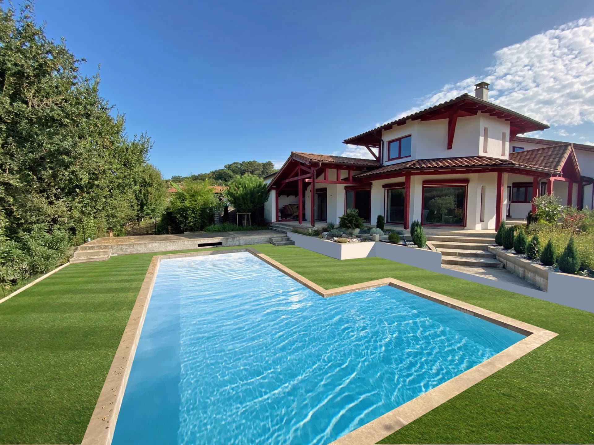À VENDRE BIDART - VILLA AVEC PISCINE