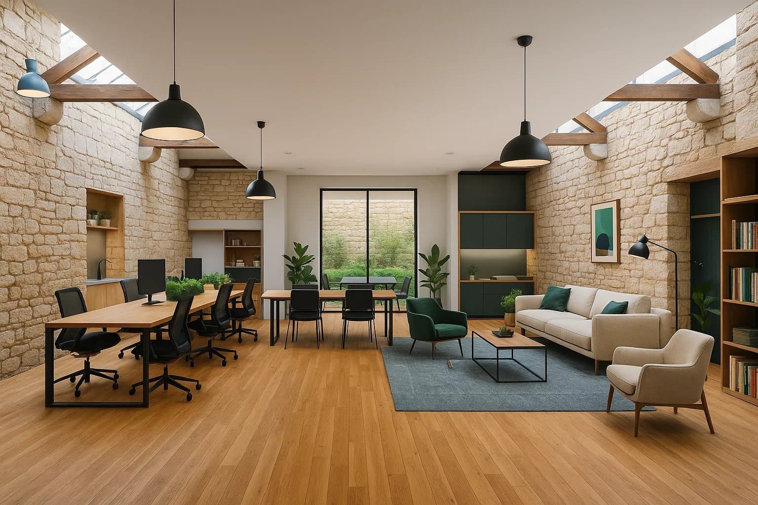 Camille Godard - Exceptional business space with separate apartment