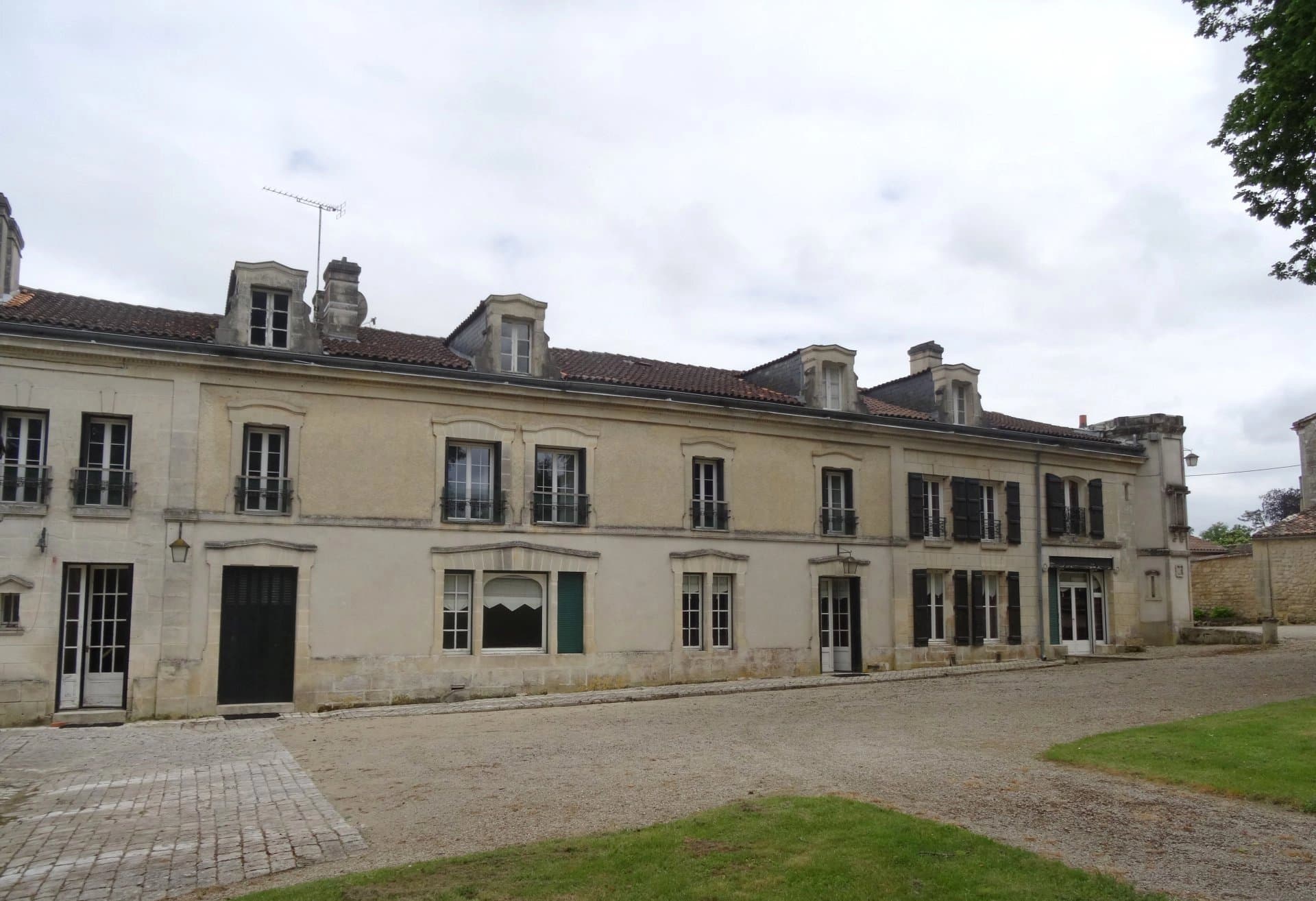 Impressive manor house