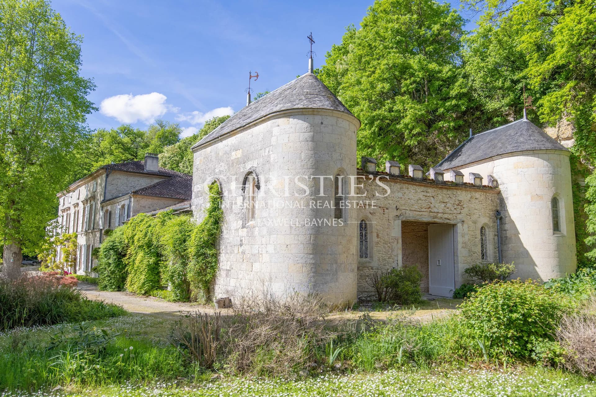 The Stunning, Noble Chateau Featuring Majestic Towers