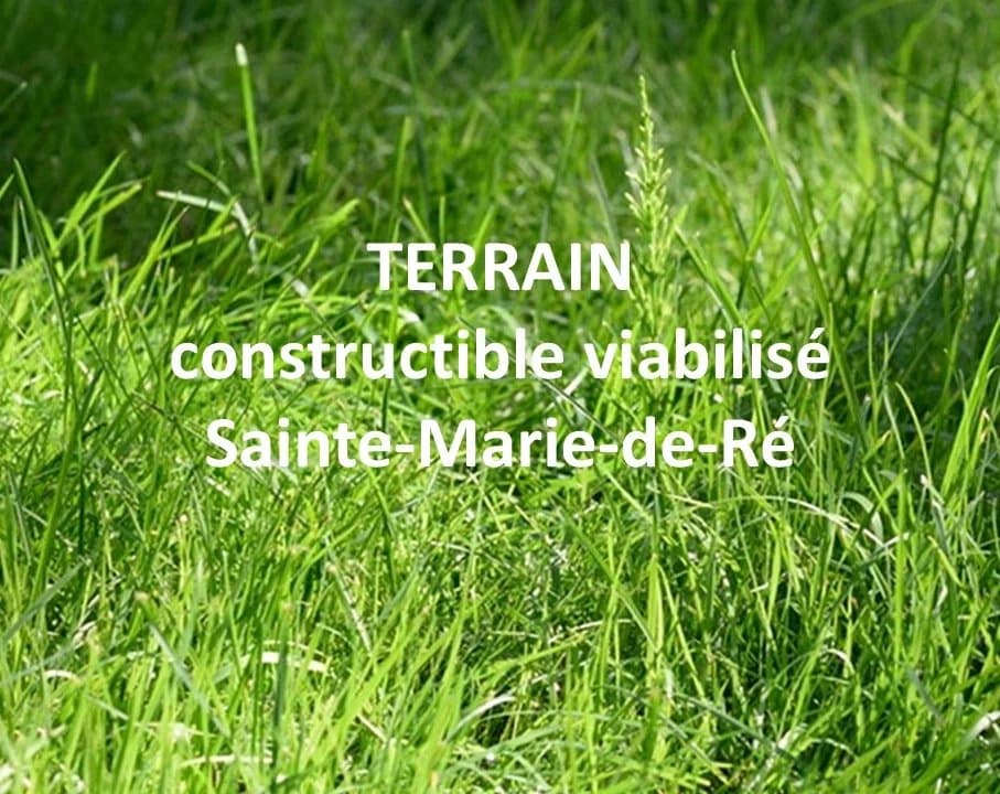 Developed land, Sainte-Marie-de-Ré