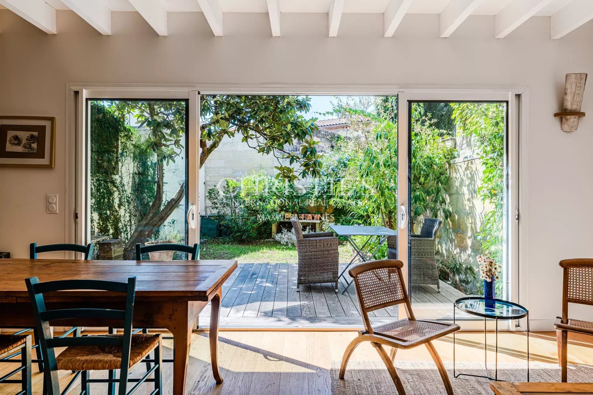 Bordeaux Saint Genès - Renovated three-bedroom Echoppe with garden and terrace