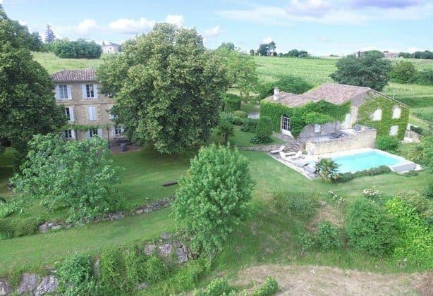 Maison de Maitre avec vue panoramique sur les vignobles
