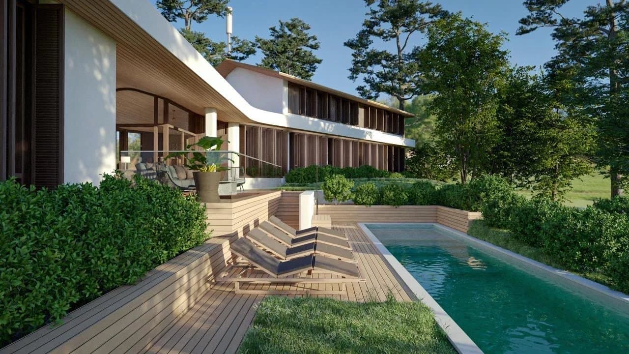 À vendre Hossegor - Maison proche du lac avec projet de construction d'une villa