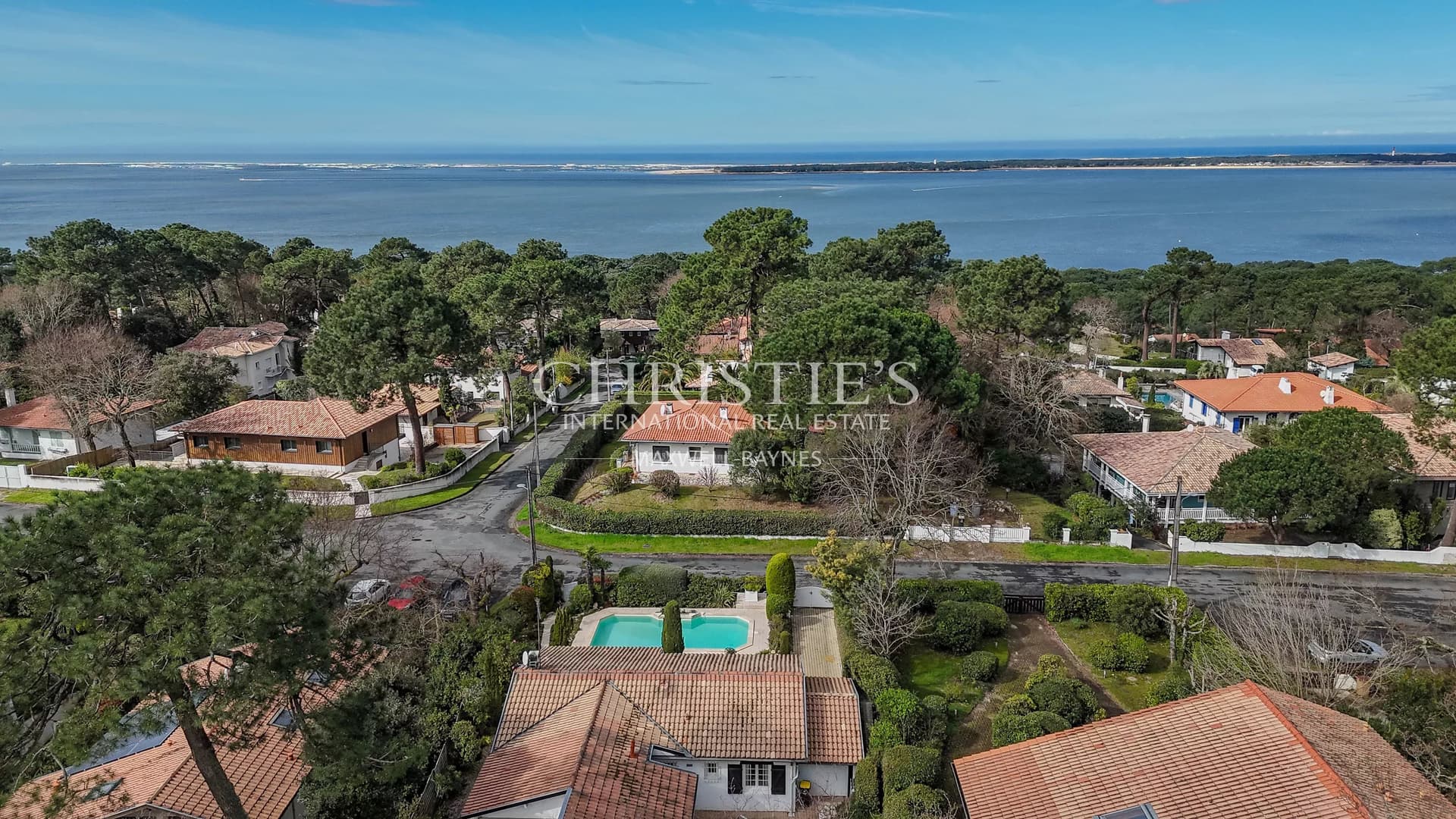 Pyla-sur-Mer - Maison de plain pied avec piscine et vue