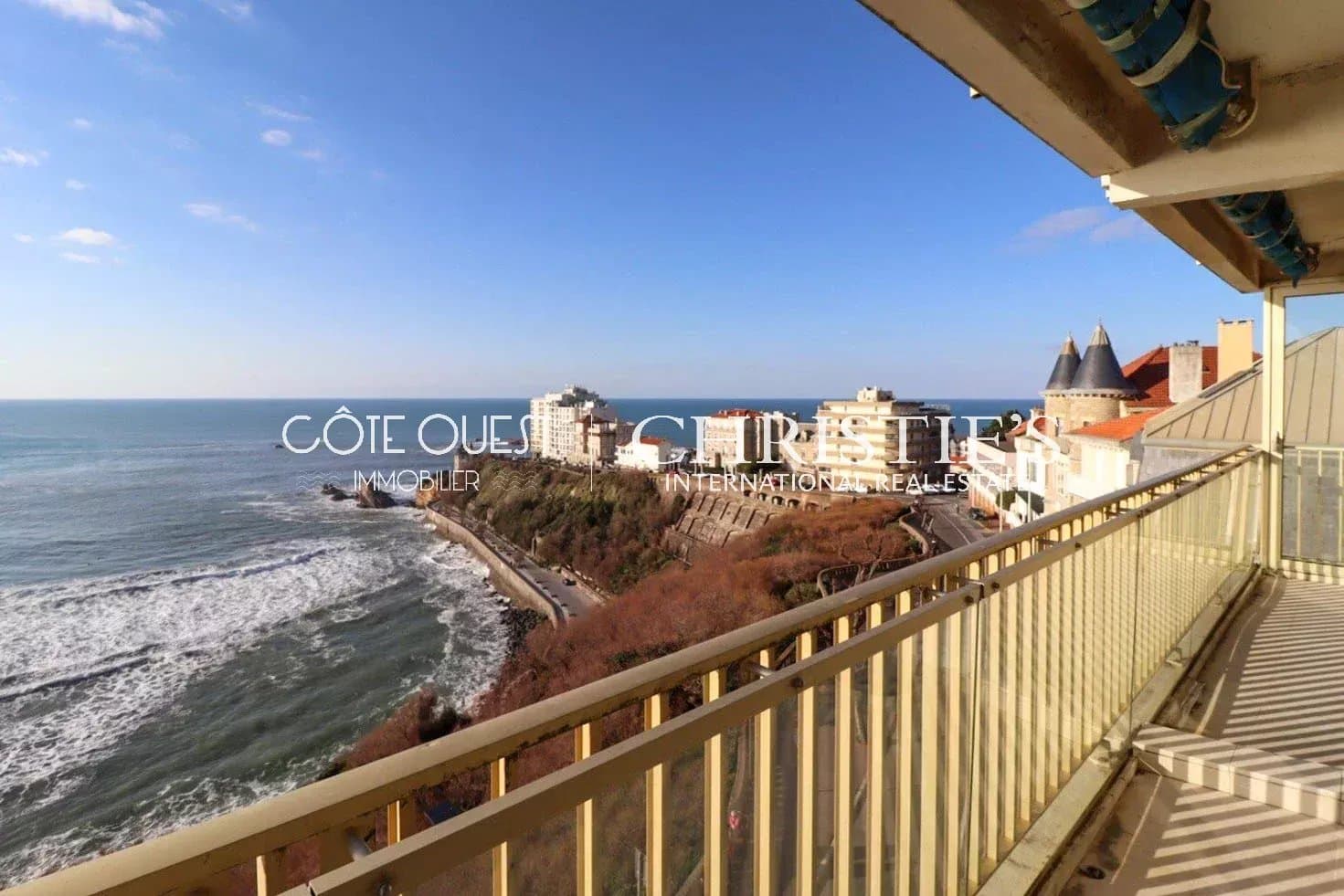 Appartement vue océan exceptionnelle à Biarritz